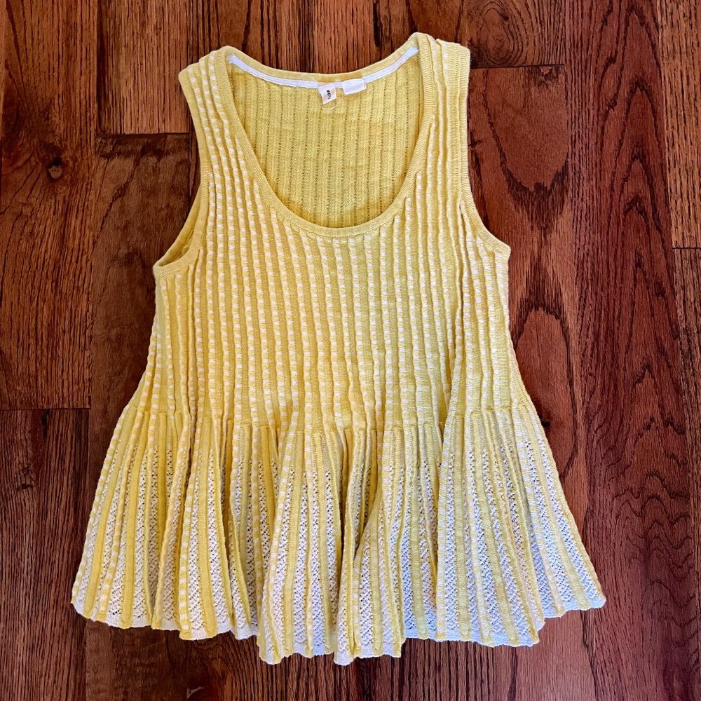 MOTH Crochet Tank Top - Anthropologie - XXS